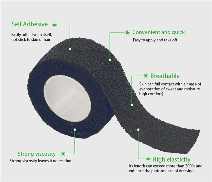 Black Cohesive Bandage
