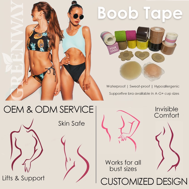Black Boob Tape