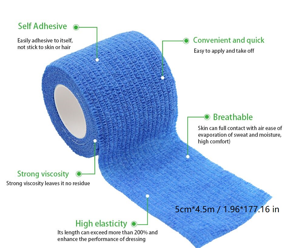 Tattoo Gun Grip Pen Wrap Adhesive Bandage Tape